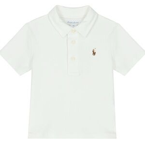 Ralph Lauren NWOT Collared Button Polo Short Sleeve White Shirt